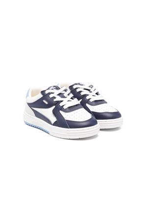 sneakers in pelle bianco PALM ANGELS KIDS | PBIA014S24LEA0010146